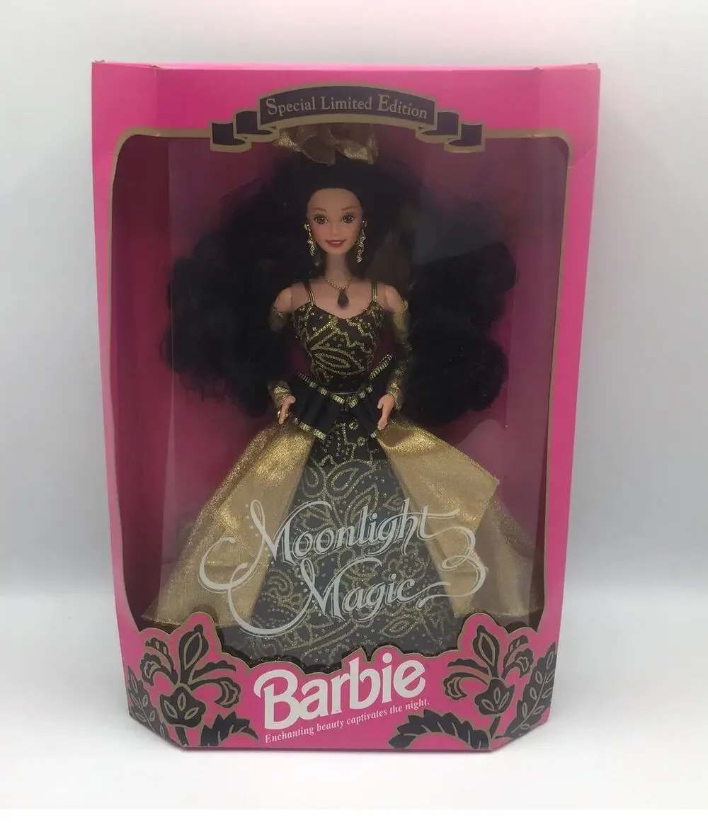 1993 Barbie Moonlight Magic Special Limited Edition Vintage Mattel Black Hair